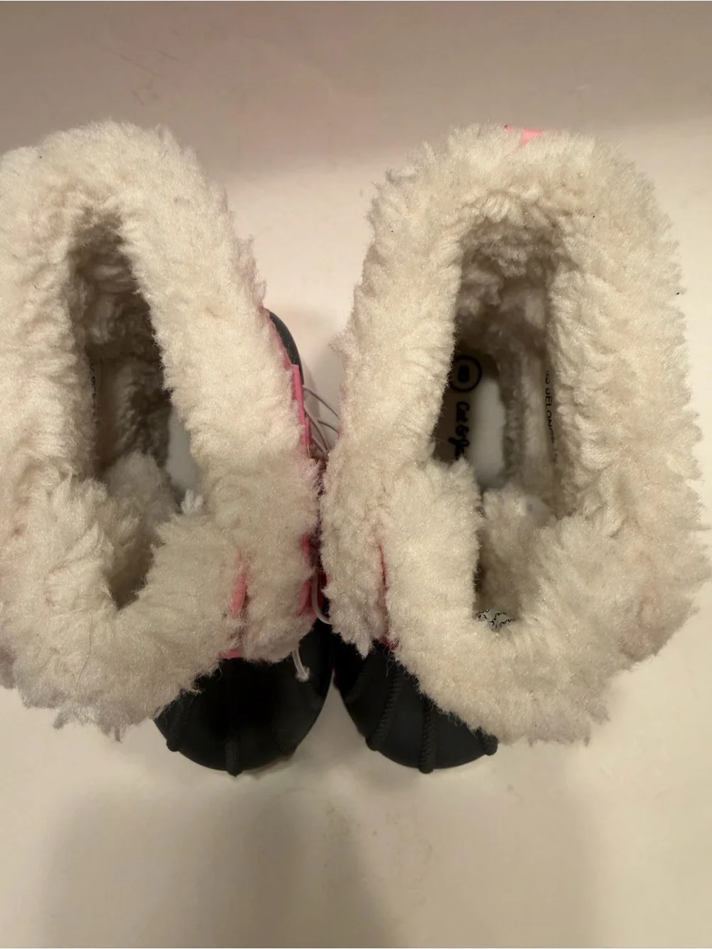 Cat & Jack Pink Winter Boots Waterproof, Size 8 Toddler Girl